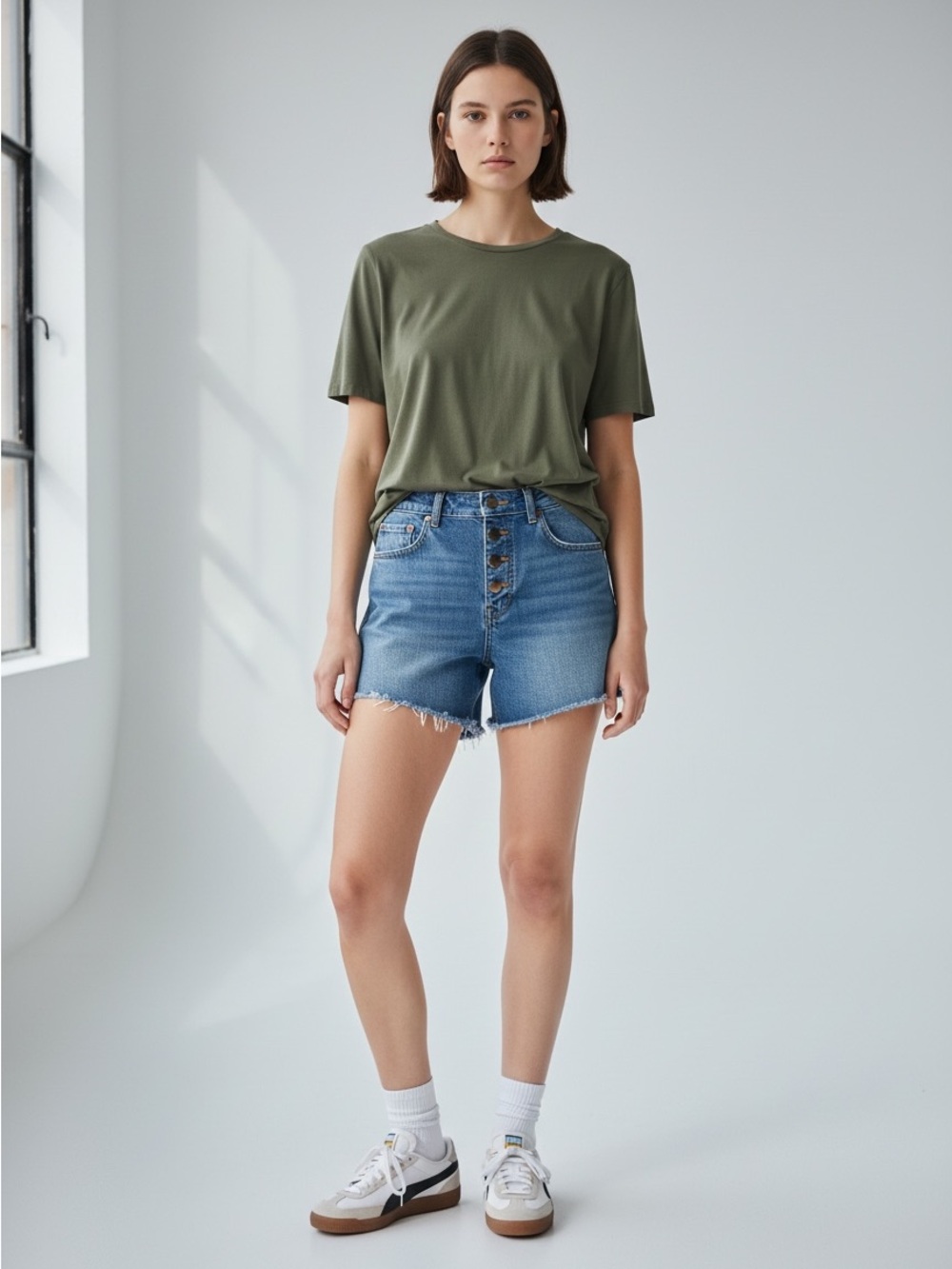 Kalon Studios Olive Green Short Sleeve Tee